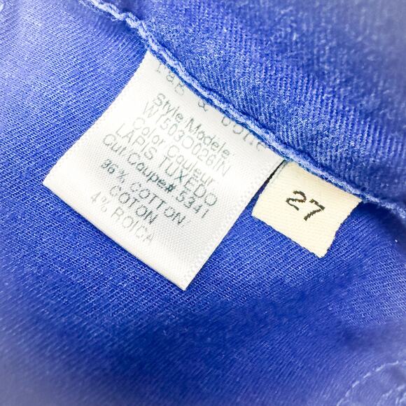 Rag & Bone Intermix Jegging Blue Denim Jeans Lapis Tuxedo Size 27 - Picture 7 of 8